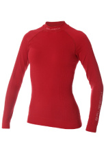 Bluza termoaktywna damska BRUBECK Extreme Thermo bordowa