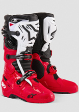 Buty enduro Alpinestars MX Tech 10 Enduro czarno-czerwone