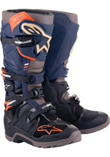 Buty enduro Alpinestars MX Tech 7 Enduro Drystar® czarno-niebieskie