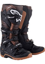 Buty enduro Alpinestars MX Tech 7 Enduro czarno-brązowe