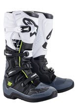 Buty enduro Alpinestars Tech 5 czarno-biało-szare, Wyprzedaż