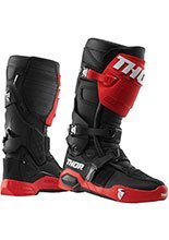 Buty enduro Thor Radial MX czerwono-czarne