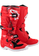 Buty enduro dziecięce Alpinestars MX Tech 7S czerwone