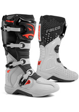 Buty motocyklowe Falco Level 2 szaro-czerwone