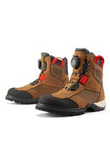 Buty motocyklowe Icon Stormhawk brązowe