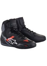 Buty motocyklowe turystyczne Alpinestars Faster-3 Rideknit czarno-czerwone