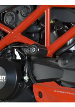 Crash pady Aero R&G do Ducati 848 Streetfighter (12-15) czarne