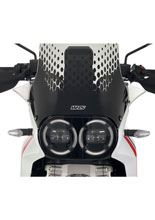 Deflektory motocyklowe WRS do szyby Ducati Desert X (22-23) przezroczyste