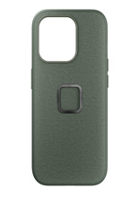 Etui Peak Design Mobile Everyday Fabric do smartfona Iphone 15 Pro v2 zielone