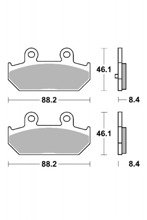 KLOCKI HAMULCOWE SBS 182 MS