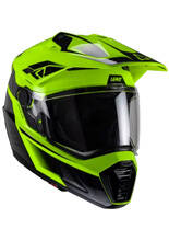 Kask adventure Leatt Kit Adv 8.5 V25 Hi-Viz z goglami czarny-fluo