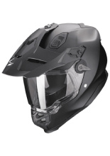 Kask adventure Scorpion ADF-9000 Air Solid perłowy czarny matowy