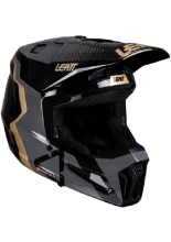 Kask dziecięcy enduro Leatt Moto 3.5 V25 z goglami czarny