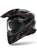 Kask enduro Airoh Commander II Carbon Stylish