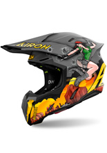 Kask enduro Airoh Twist 3 Adventure matowy