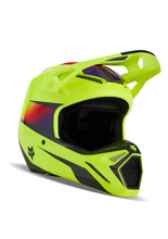 Kask enduro Fox V1 Flora żółto-czarny