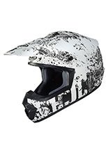 Kask enduro HJC CS-MX II Creeper biało-czarny