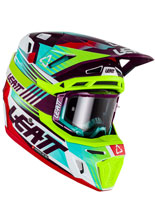 Kask enduro Leatt Moto 8.5 V23 Neon