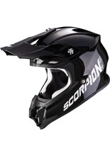 Kask enduro Scorpion VX-16 Evo Air Solid czarny połysk