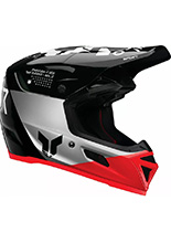 Kask enduro Thor Reflex Sport Strike czarno-czerwony