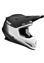 Kask enduro Thor Sector Runner MIPS czarno-biały mat