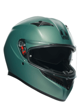 Kask integralny AGV K3 Salvia zielony matowy