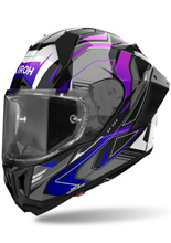 Kask integralny Airoh Gp 800 Must czarno-niebiesko-fioletowy