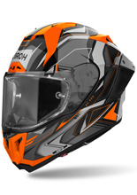 Kask integralny Airoh Gp 800 Must czarno-szaro-pomarańczowy