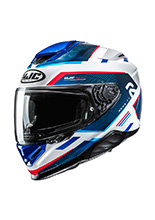 Kask integralny HJC RPHA 71 Ellon biało-niebieski