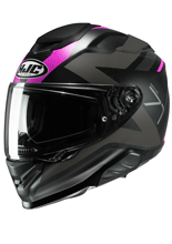 Kask integralny HJC RPHA 71 Pinna czarno-różowy