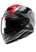 Kask integralny HJC RPHA 71 Pinna szaro-czarno-czerwony