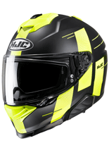 Kask integralny HJC i71 Peka czarno-żółty