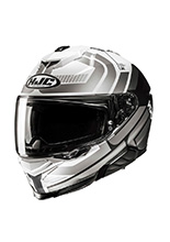 Kask integralny HJC i71 Viz szaro-czarny