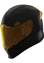 Kask integralny Icon Airframe Pro Crabon żółty