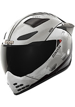 Kask integralny Icon Domain Future Proof szary