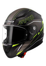 Kask integralny LS2 FF353 Rapid II Rukku czarno-żółty matowy