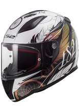 Kask integralny LS2 FF353 Rapid II Soho czarno-biało-różowy