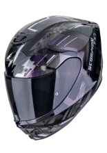 Kask integralny Scorpion Exo-391 Clutter Chameleon czarny