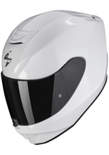 Kask integralny Scorpion Exo-391 Solid biały połysk