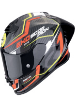 Kask integralny Scorpion Exo-R1 Evo II Air Coup czarno-czerwono-żółty