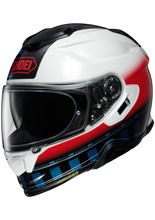 Kask integralny Shoei GT-Air II Tesseract TC-10 biało-czarno-czerwony