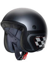 Kask otwarty Caberg Freeride X Daytona czarno-szary matowy