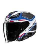 Kask otwarty HJC F31 Ceron czarno-biały