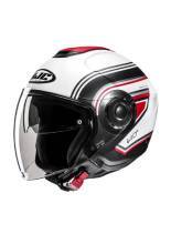 Kask otwarty HJC i40N Linia biało-czarny