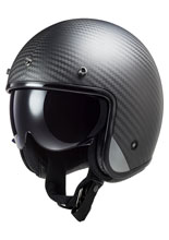 Kask otwarty LS2 OF601 Bob II Carbon czarny