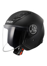 Kask otwarty LS2 OF616 Airflow II Solid czarny matowy