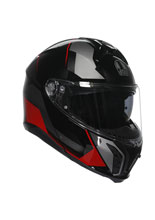 Kask szczękowy AGV Tourmodular Perception czarno-czerwony