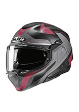 Kask szczękowy HJC F100 Bios różowo-szary