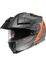 Kask szczękowy Schuberth E2 Explorer pomarańczowy