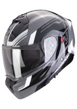 Kask szczękowy Scorpion Exo-930 Evo Sikon szaro-czarno-biały